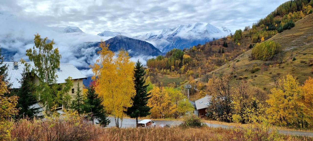 Studio Uissan Pour 5 Personnes A Cote Des Pistes Huez Exteriér fotografie